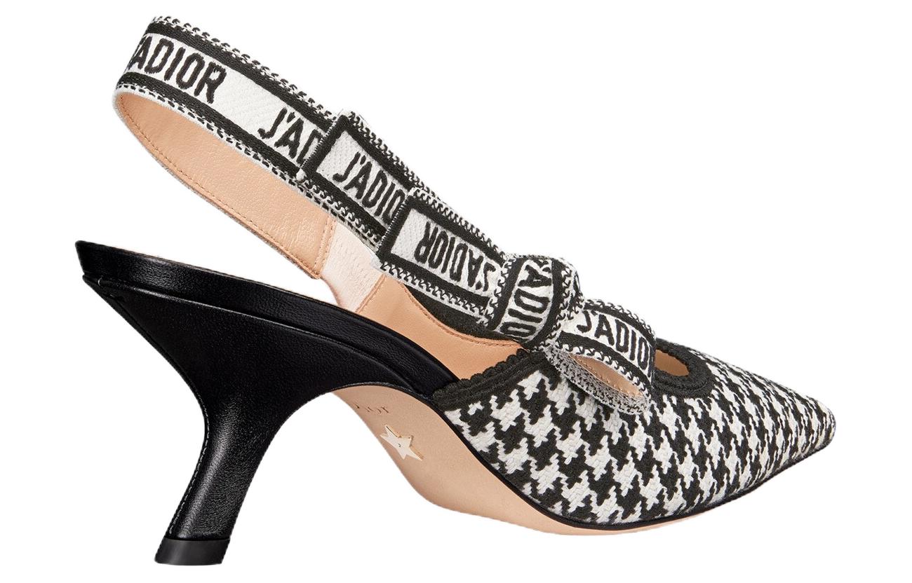 Lookbook (W) 迪奥 J'Adior 绑带高跟鞋 '黑色织物' KCV038BYE_S900 KDP866MPK_S19W