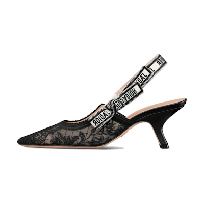 (W) Dior J'Adior Slingback Pump 'Black White' KCP762CON_S17X