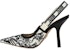 (W) Dior J'Adior Slingback Pump 'Hitam Putih' KCP867KPY_S11X KCP762CON_S17X