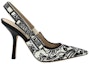 Order (W) Dior J'Adior Slingback Pump 'Hitam Putih' KCP867KPY_S11X KCP762CON_S17X