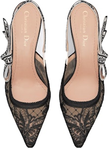 (W) 디올 자디올 슬링백 펌프 (블랙/화이트) KCV038BYE_S900 Shop (W) 디올 자디올 슬링백 펌프 (블랙/화이트) KCV038BYE_S900