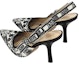 Shop (W) Dior J'Adior Slingback Pump 'Hitam Putih' KCP867KPY_S11X KCP762CON_S17X