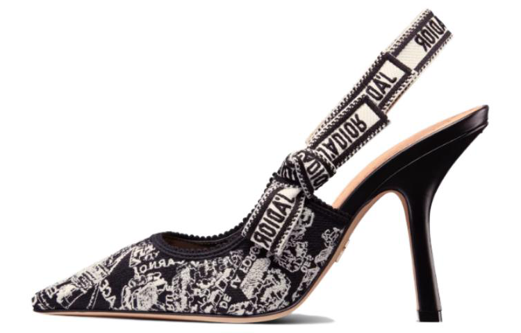 (Women) Dior J'Adior Slingback Pump 'Blue Black' KCP919TJ_D92Z