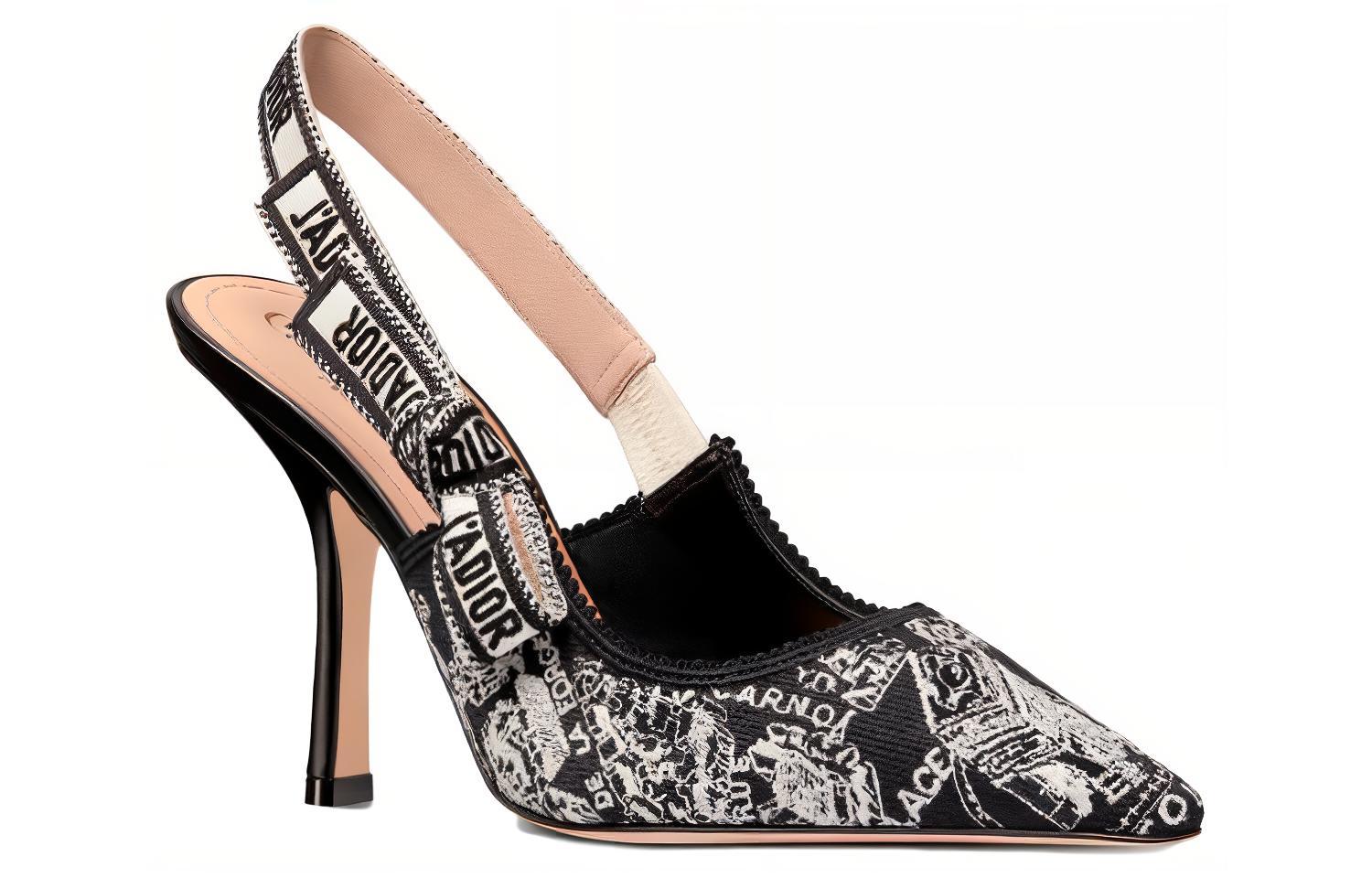 Lookbook (W) ディオール J'Adior スリングバック パンプス 青黒 KCP867KPY_S11X