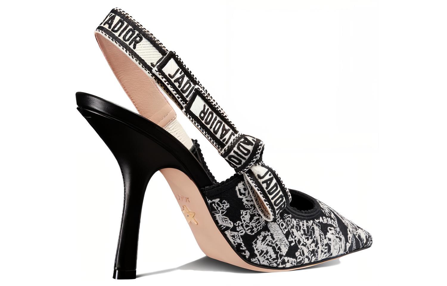 Shop (W) ディオール J'Adior スリングバック パンプス 青黒 KCP867KPY_S11X