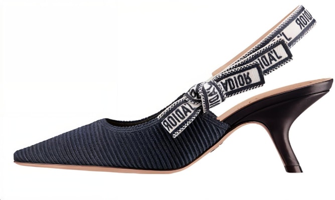 (Women) Dior J'Adior Slingback Pump 'Embroidered Black Canvas' KCP867FWY_S900 Buy (Women) Dior J'Adior Slingback Pump 'Embroidered Black Canvas' KCP867FWY_S900