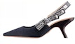 Buy (W) Kasut Dior J'Adior Slingback 'Canvas Hitam Sulaman' KCP867FWY_S900 KCP866EFR_S56B