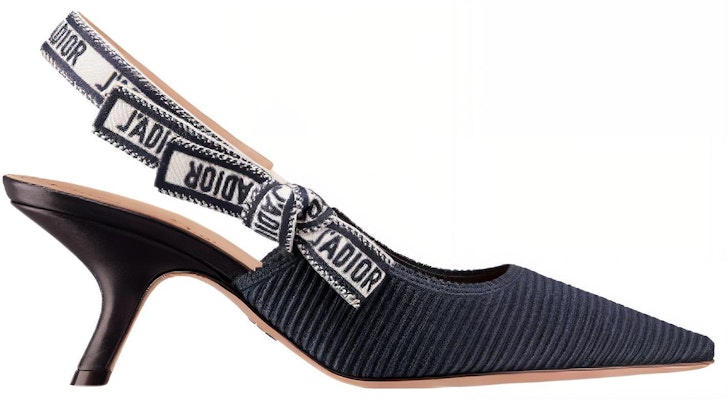 (Women) Dior J'Adior Slingback Pump 'Embroidered Black Canvas' KCP867FWY_S900 Order (Women) Dior J'Adior Slingback Pump 'Embroidered Black Canvas' KCP867FWY_S900