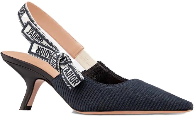 (Women) Dior J'Adior Slingback Pump 'Embroidered Black Canvas' KCP867FWY_S900 Lookbook (Women) Dior J'Adior Slingback Pump 'Embroidered Black Canvas' KCP867FWY_S900