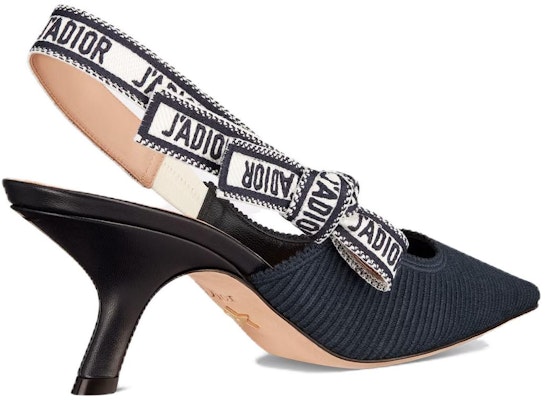 (Women) Dior J'Adior Slingback Pump 'Embroidered Black Canvas' KCP867FWY_S900 Shop (Women) Dior J'Adior Slingback Pump 'Embroidered Black Canvas' KCP867FWY_S900