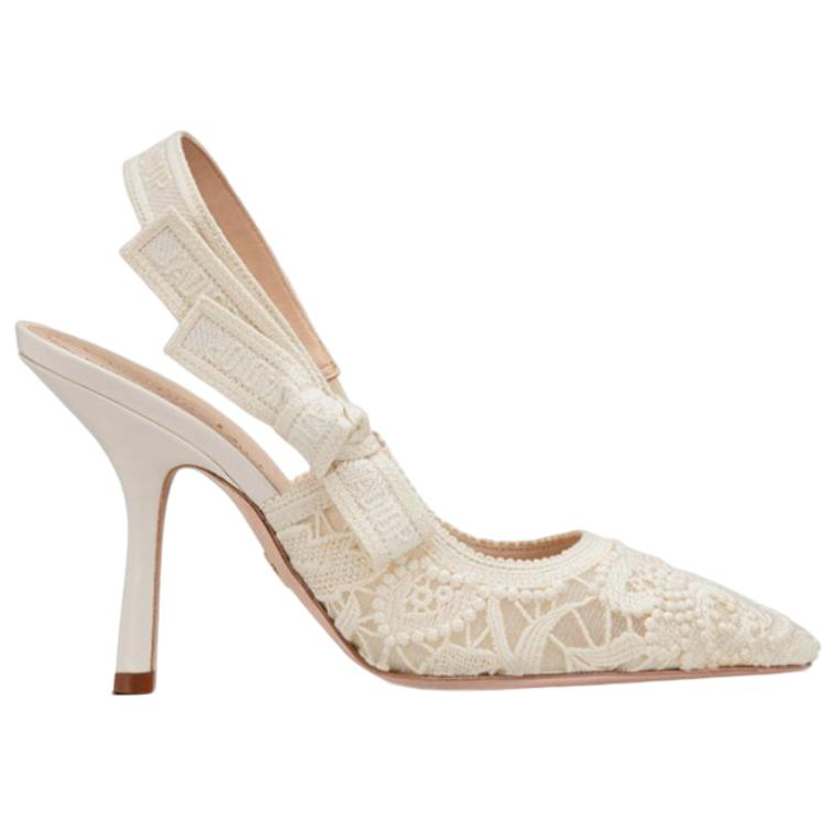 Order (Women) Dior J'Adior Slingback Pump 'White' KDP945MCM_S03W