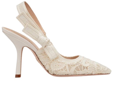 (Women) Dior J'Adior Slingback Pump 'White' KDP945MCM_S03W Order (Women) Dior J'Adior Slingback Pump 'White' KDP945MCM_S03W