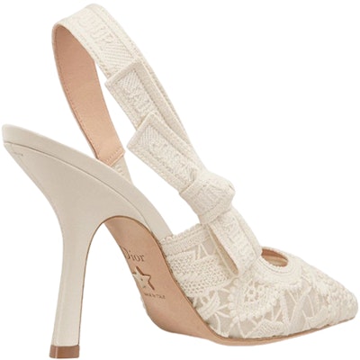 (W) Dior J'Adior Slingback Pump 'Putih' KDP945MCM_S03W Lookbook (W) Dior J'Adior Slingback Pump 'Putih' KDP945MCM_S03W