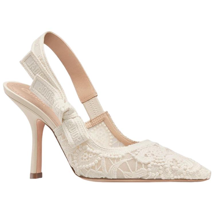 Lookbook (Women) Dior J'Adior Slingback Pump 'White' KDP945MCM_S03W