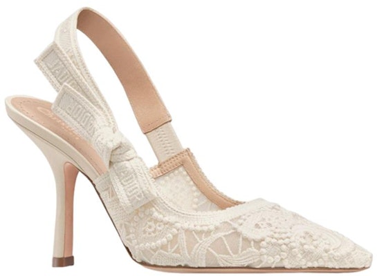 (Women) Dior J'Adior Slingback Pump 'White' KDP945MCM_S03W Lookbook (Women) Dior J'Adior Slingback Pump 'White' KDP945MCM_S03W