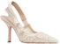 (W) Dior J'Adior Slingback Pump 'Putih' KDP945MCM_S03W