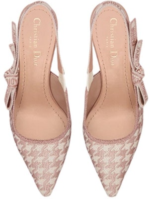 (Women) Dior J'Adior Slingback Sandal 'Pink Embroidered' KDP866PPE_S19O Lookbook (Women) Dior J'Adior Slingback Sandal 'Pink Embroidered' KDP866PPE_S19O