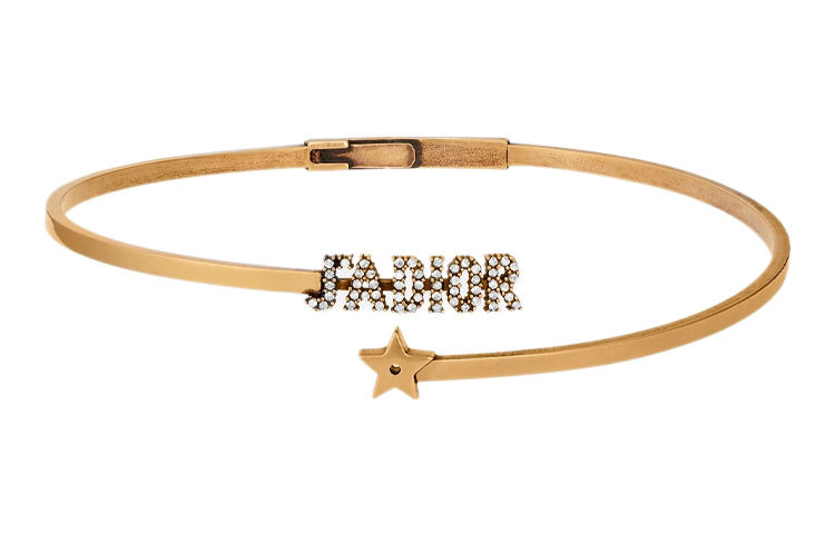 (Women) Dior J'adior Vintage Gold Metal Necklace N1112ADRCY-D908 圖 2