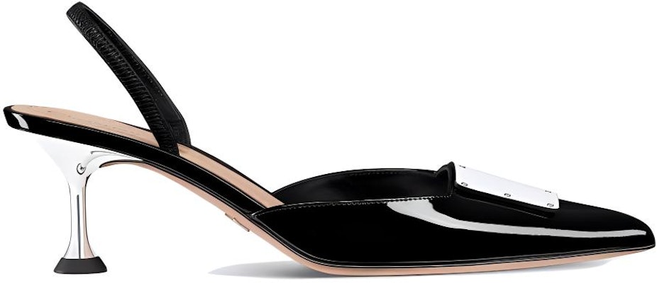 (W) 디올 블랙 레더 뾰족 하이힐 (Dior Black Leather Pointed High Heels) KCV081PMI_S19X Order (W) 디올 블랙 레더 뾰족 하이힐 (Dior Black Leather Pointed High Heels) KCV081PMI_S19X