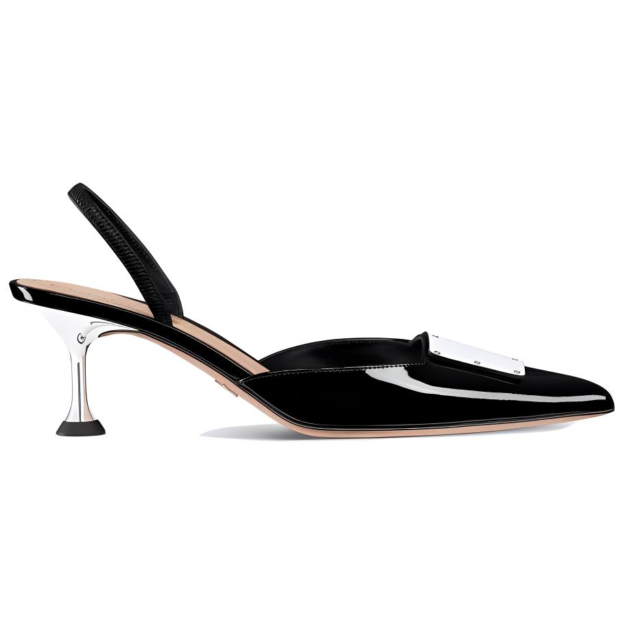 Order (W) Dior La Parisienne ''Schwarze Leder-Pumps mit Spitzzehen'' KCV081PMI_S19X