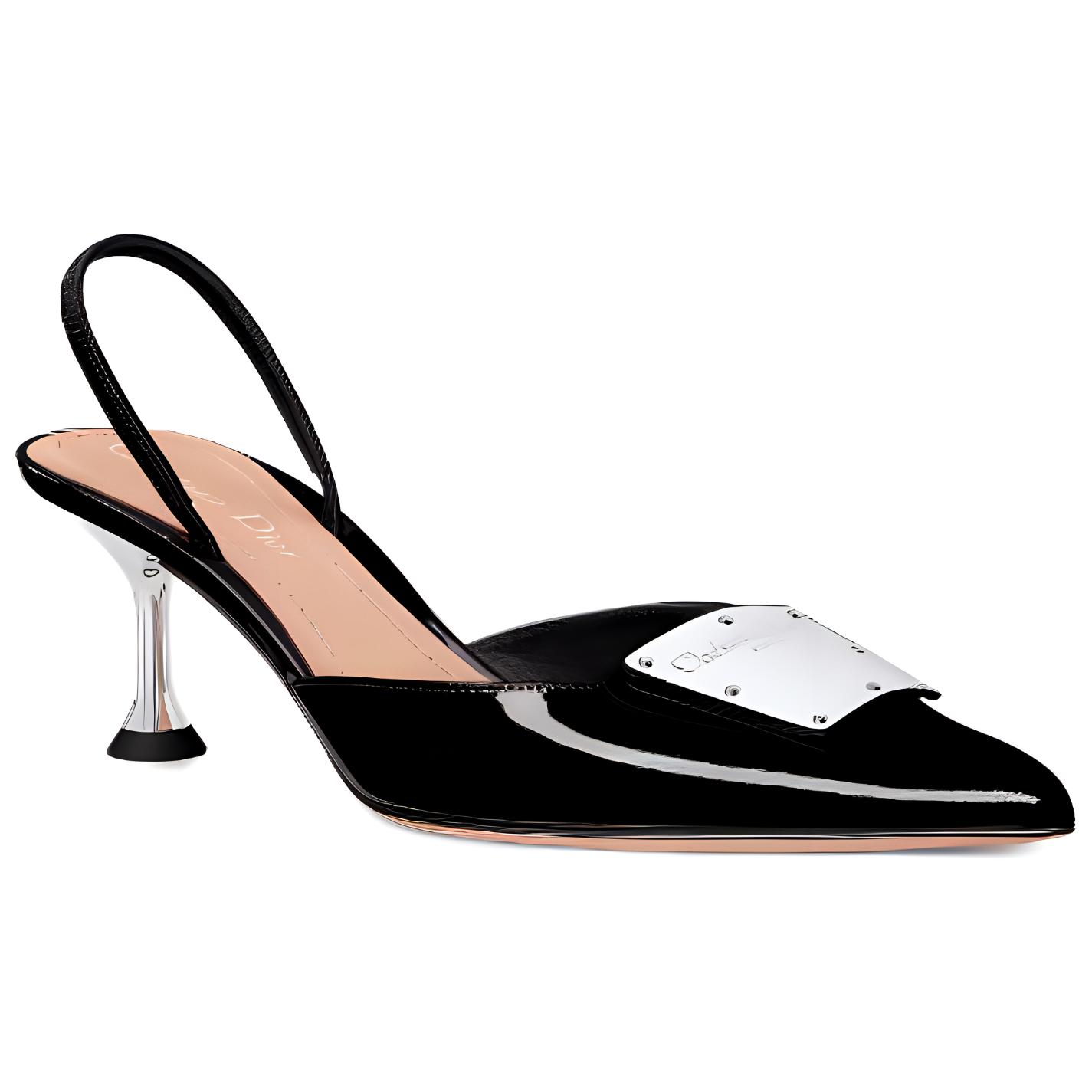 Lookbook (W) Dior La Parisienne ''Schwarze Leder-Pumps mit Spitzzehen'' KCV081PMI_S19X