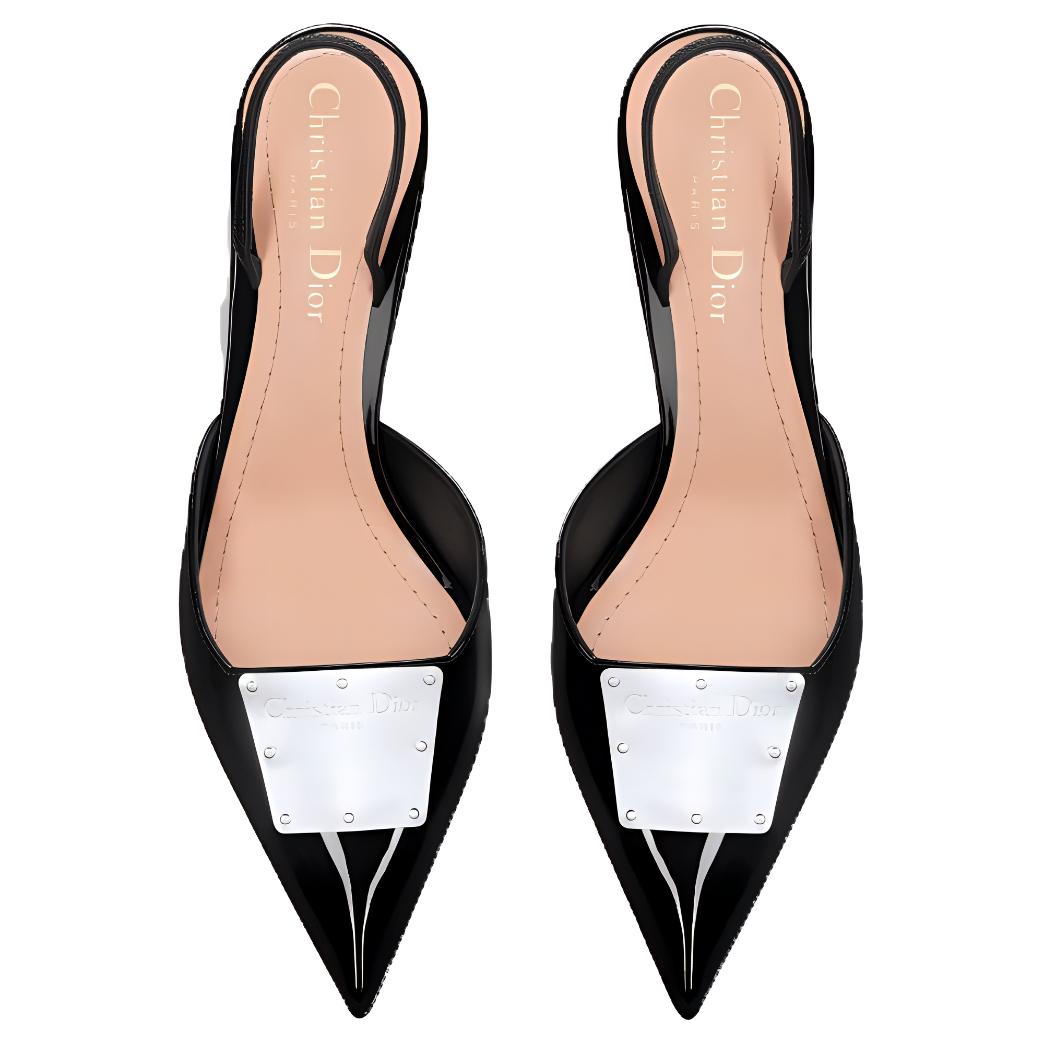 Purchase (W) Dior La Parisienne ''Schwarze Leder-Pumps mit Spitzzehen'' KCV081PMI_S19X