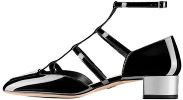 (Women) Dior La Parisienne 'Patent Black Buckle' KDB736PMI_S19X (Women) Dior La Parisienne 'Patent Black Buckle' KDB736PMI_S19X