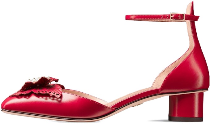 (W) Zapatos Dior de Tacón Bajo 3.5cm 'Elegancia Simple' de Cuero 'Rojo'. KDB851VSO_S54R Buy (W) Zapatos Dior de Tacón Bajo 3.5cm 'Elegancia Simple' de Cuero 'Rojo'. KDB851VSO_S54R