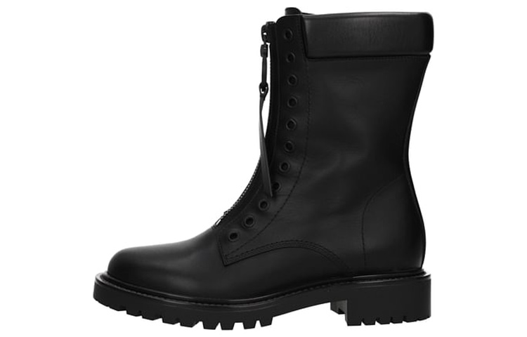 (Women) Dior Leather Ankle Boot 'Black' KCI610CFM_S900