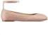 (W) Dior Kulit Gesper Hujung Bulat 'Nude' KDB859CQC_S21U
