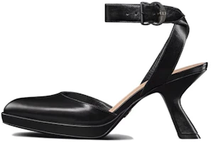 (Women) Dior Leather High-Heeled Sneakers 'Black' KDV097VEA_S900 (Women) Dior Leather High-Heeled Sneakers 'Black' KDV097VEA_S900