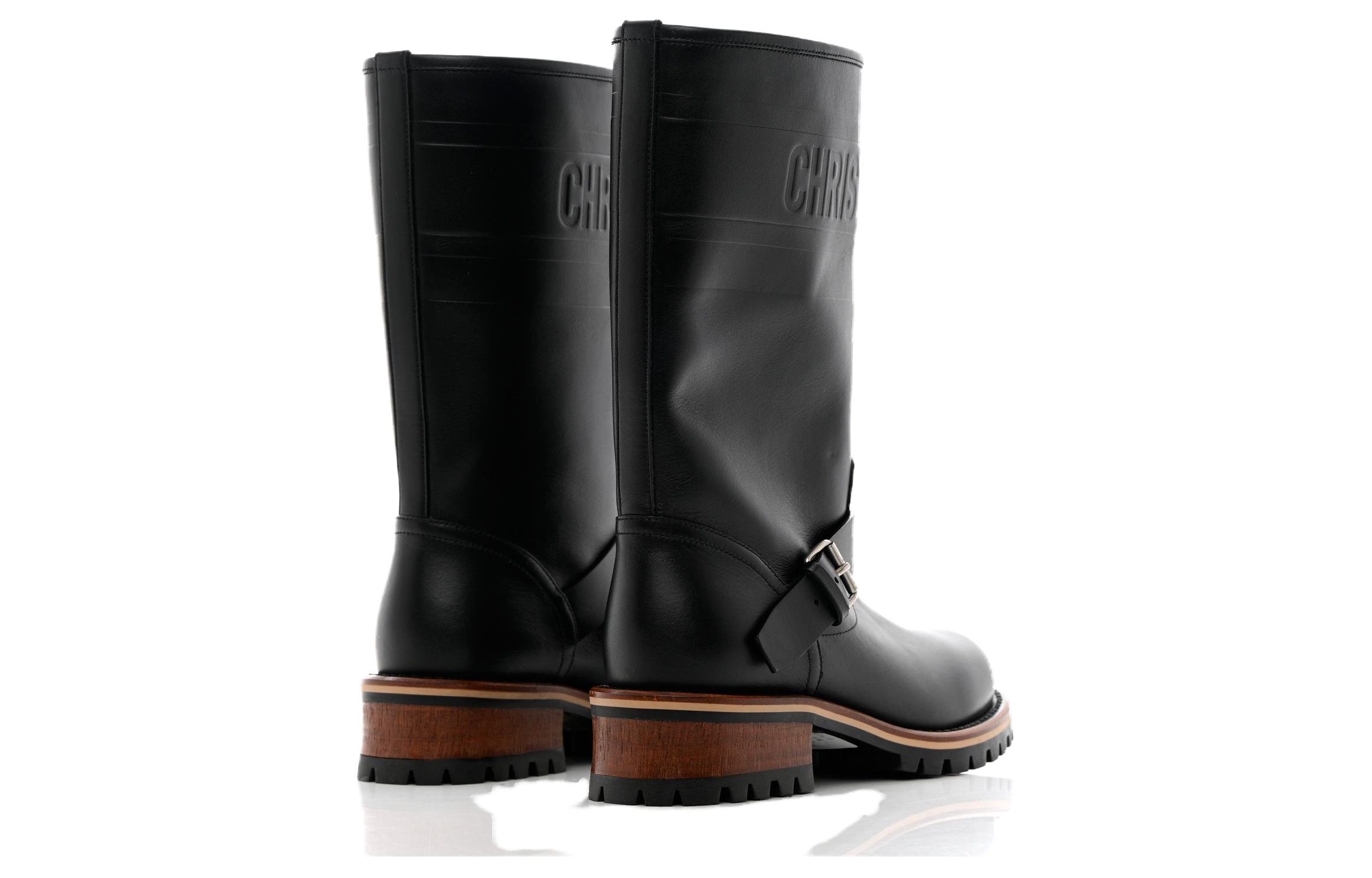 Details for (Women) Dior Leather High-Top Slip-On Boot 'Black' KCI660CBO_900