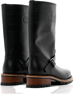 (Women) Dior Leather High-Top Slip-On Boot 'Black' KCI660CBO_900 Details for (Women) Dior Leather High-Top Slip-On Boot 'Black' KCI660CBO_900