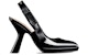 (W) Dior Tumit Tinggi Kulit 10.5cm Hitam 'Gaya Jalanan Elegan' KDV120VCA_S900