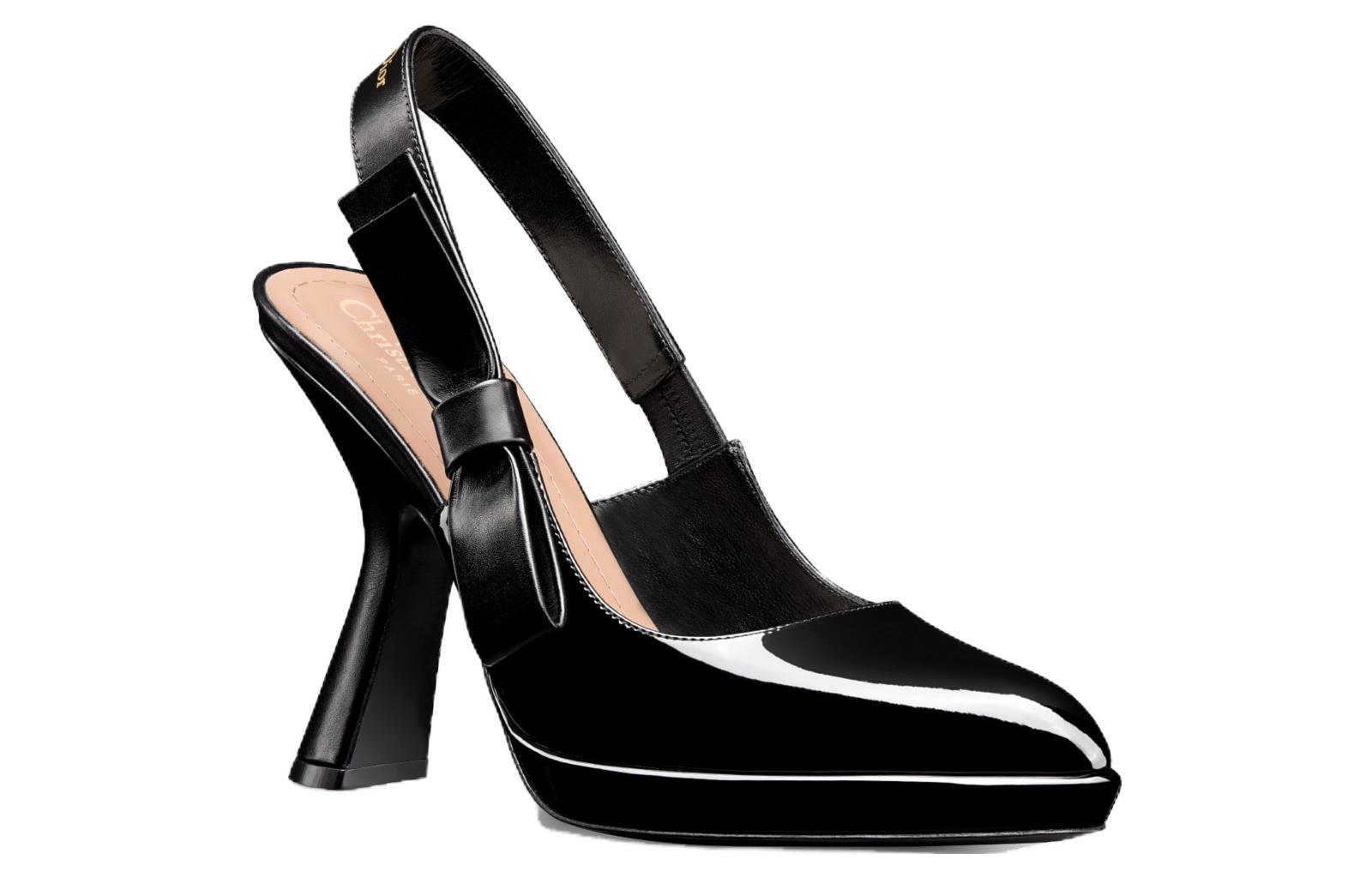 Lookbook (W) Dior Tacchi Alti in Pelle Nera 10.5cm ''Stile Urbano Elegante'' KDV120VCA_S900