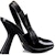 (W) Dior Tumit Tinggi Kulit 10.5cm Hitam 'Gaya Jalanan Elegan' KDV120VCA_S900