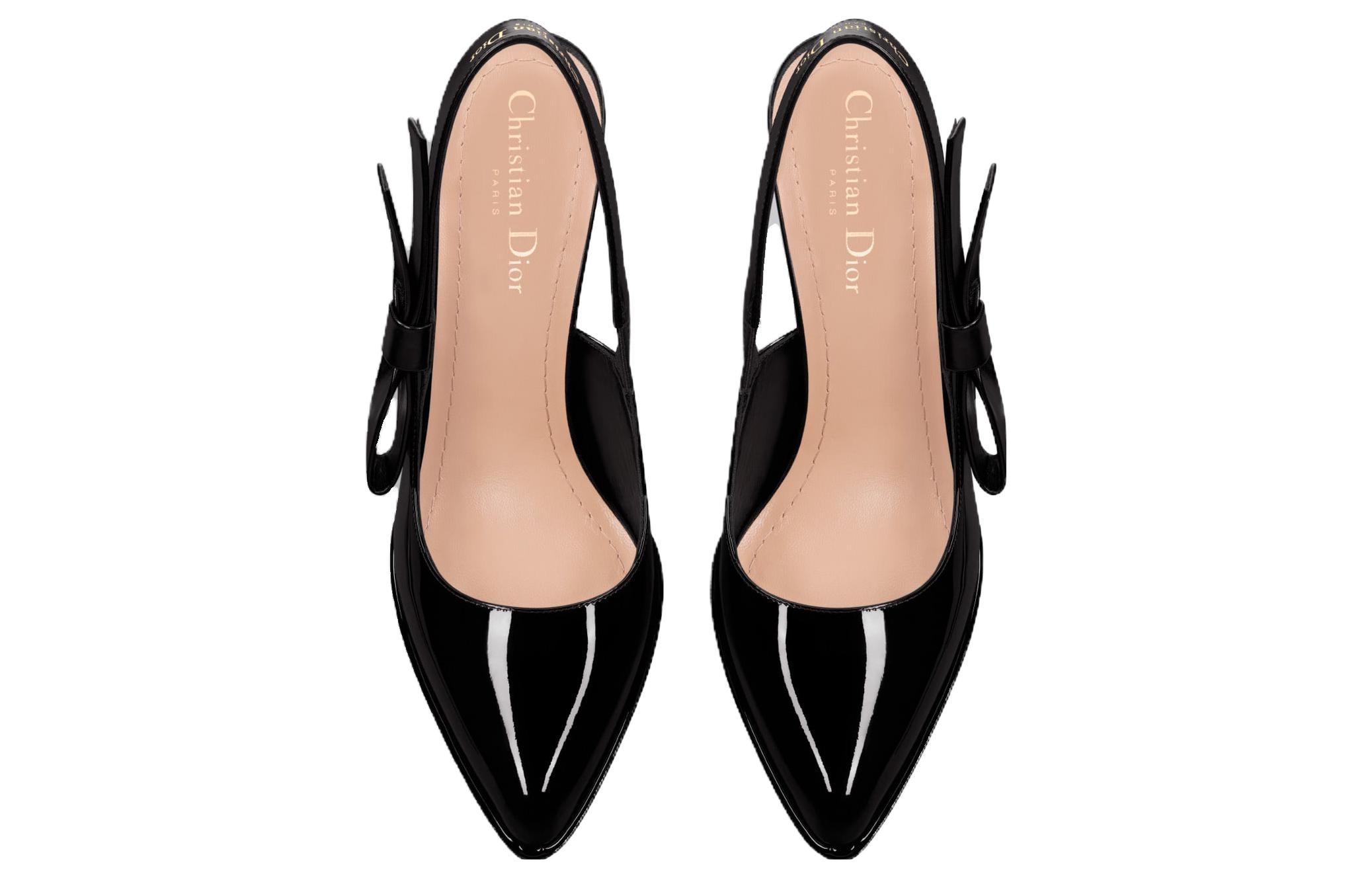 Purchase (W) Dior Tacchi Alti in Pelle Nera 10.5cm ''Stile Urbano Elegante'' KDV120VCA_S900