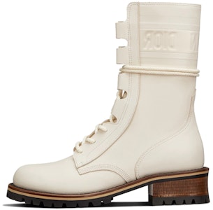(W) Dior ホワイトレザーレースアップブーツ KDI668VEA_S03W Buy (W) Dior ホワイトレザーレースアップブーツ KDI668VEA_S03W