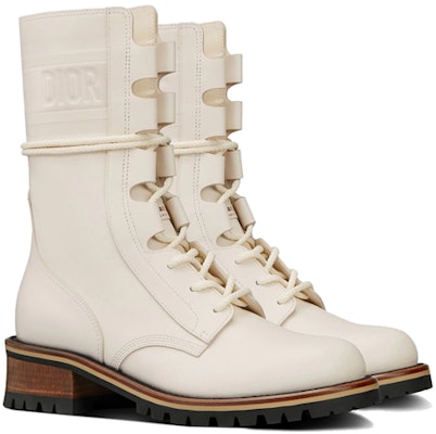 (W) 디올 화이트 가죽 레이스업 부츠 (Dior White Leather Lace-up Boots) KDI668VEA_S03W Purchase (W) 디올 화이트 가죽 레이스업 부츠 (Dior White Leather Lace-up Boots) KDI668VEA_S03W