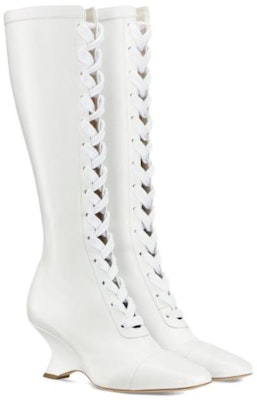 (W) 디올 화이트 웨지 레이스업 가죽 부츠 (Dior White Wedge Lace-up Leather Boots) KCI970VEA_S10W Lookbook (W) 디올 화이트 웨지 레이스업 가죽 부츠 (Dior White Wedge Lace-up Leather Boots) KCI970VEA_S10W
