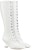 (W) But Kasut Tumit Tinggi Lace-Up Kulit Dior 'Putih' KCI970VEA_S10W
