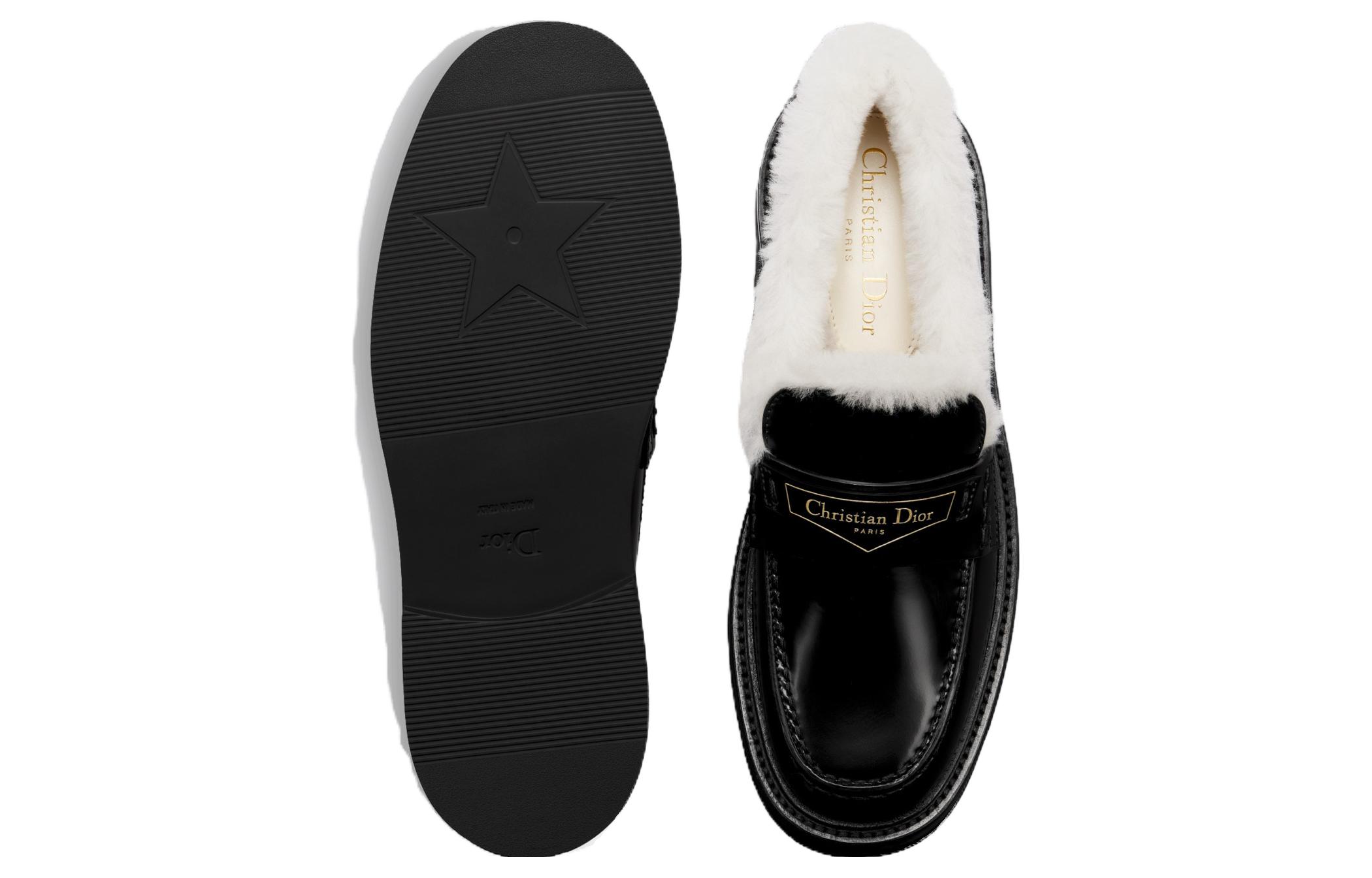 (W) Dior Leather Loafer 'CMFT Casual Black' 圖 5