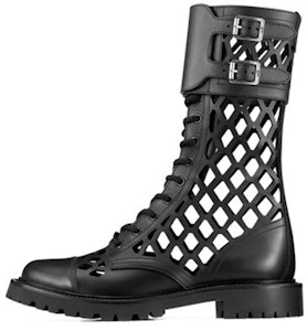 (W) 디올 블랙 가죽 매트 메쉬 앵클 부츠 KCI601CFM_S900 Buy (W) 디올 블랙 가죽 매트 메쉬 앵클 부츠 KCI601CFM_S900