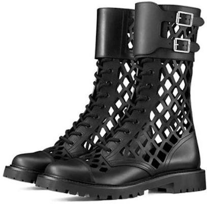 (Women) Dior Leather Matte Mesh Ankle Boot 'Black' KCI601CFM_S900 Shop (Women) Dior Leather Matte Mesh Ankle Boot 'Black' KCI601CFM_S900