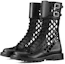 Shop (Women) Dior Leather Matte Mesh Ankle Boot 'Black' KCI601CFM_S900