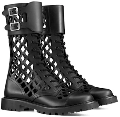 (Women) Dior Leather Matte Mesh Ankle Boot 'Black' KCI601CFM_S900 Purchase (Women) Dior Leather Matte Mesh Ankle Boot 'Black' KCI601CFM_S900