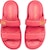 (W) Dior Selipar Platform Kulit 'Merah Jambu' KCQ718LAB_S64P