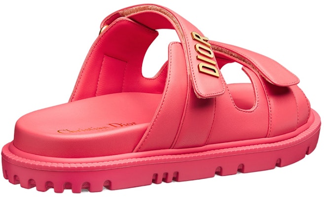 (Women) Dior Leather Platform Slide 'Pink' KCQ718LAB_S64P Shop (Women) Dior Leather Platform Slide 'Pink' KCQ718LAB_S64P