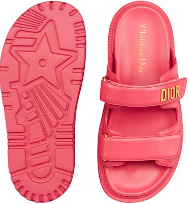 (W) Diorピンクレザー厚底スライド KCQ718LAB_S64P Purchase (W) Diorピンクレザー厚底スライド KCQ718LAB_S64P