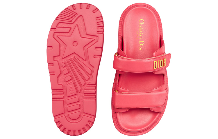Purchase (W) Dior Sandali Platform in Pelle ''Rosa'' KCQ718LAB_S64P